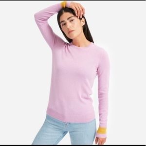 Everlane Cashmere Crew, Lavender S